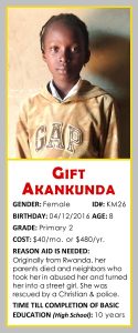 KM26 - Gift Akankunda